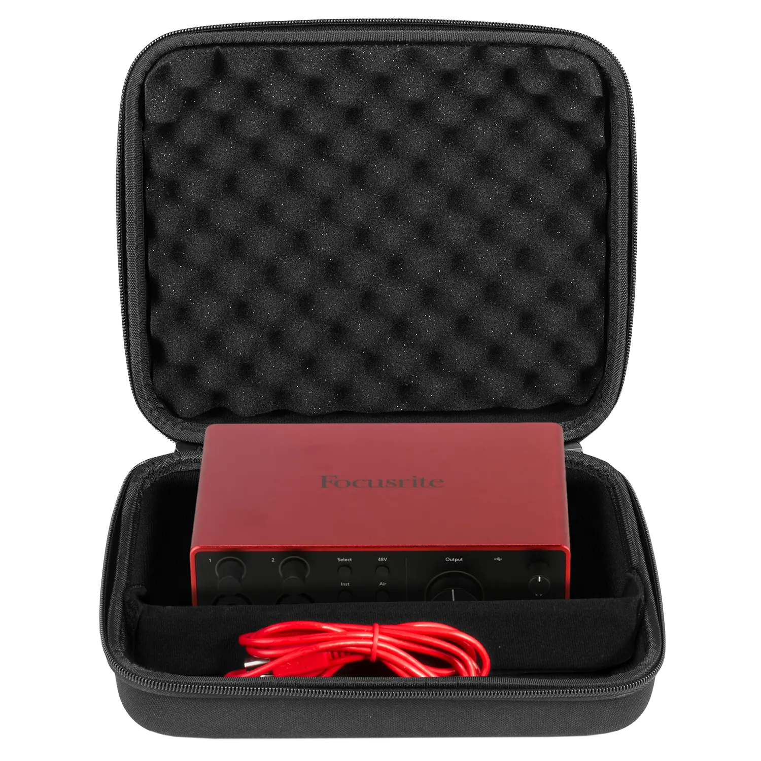 UDG Creator Focusrite Scarlett 2i2/4i4 4th Gen/Clarett+ 4Pre/2Pre Hardcase Black - Image 3