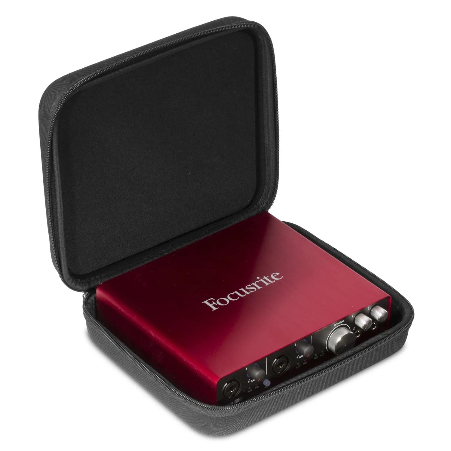 UDG Creator Focusrite Scarlett 4i4/ Clarett 2Pre/ 4Pre/ NI Komplete Audio 6 MK2 Hardcase Black - Image 5
