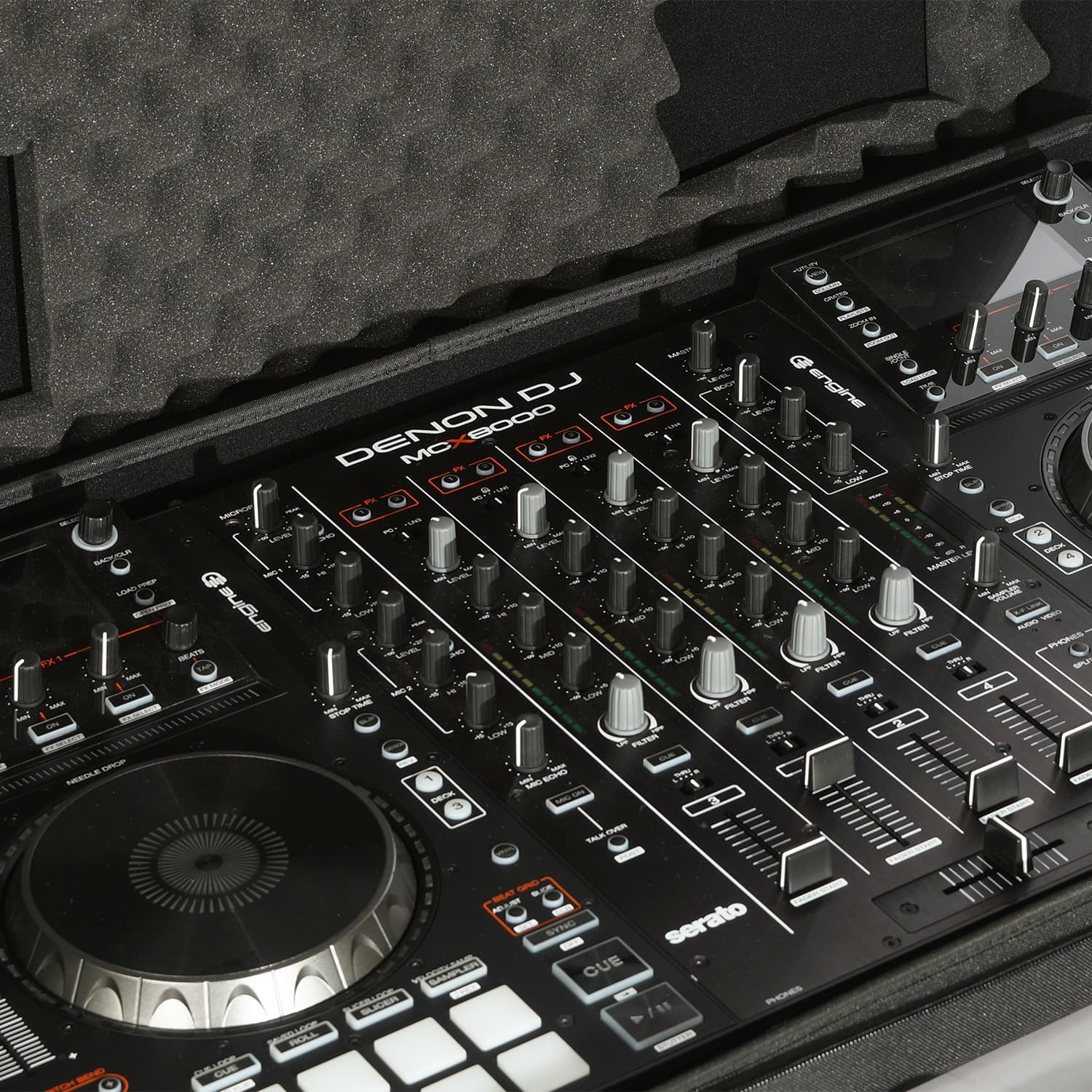 UDG Creator Pioneer DJ DDJ-FLX10/ Denon MCX8000/ Reloop Mixon 8 Pro Hardcase Black - Image 9