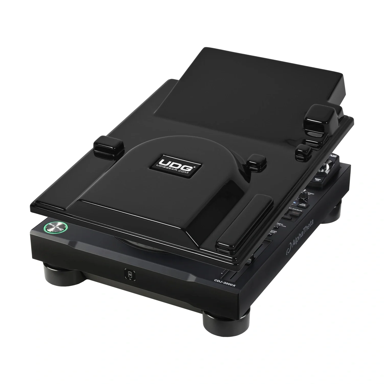 UDG Ultimate AlphaTheta CDJ-3000X Equipment Cover Black - Image 5