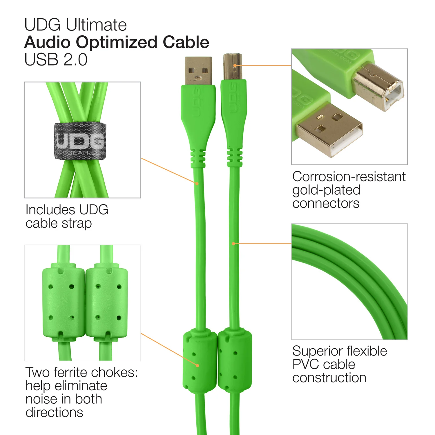 UDG Ultimate Audio Cable USB 2.0 A-B Straight - Image 16