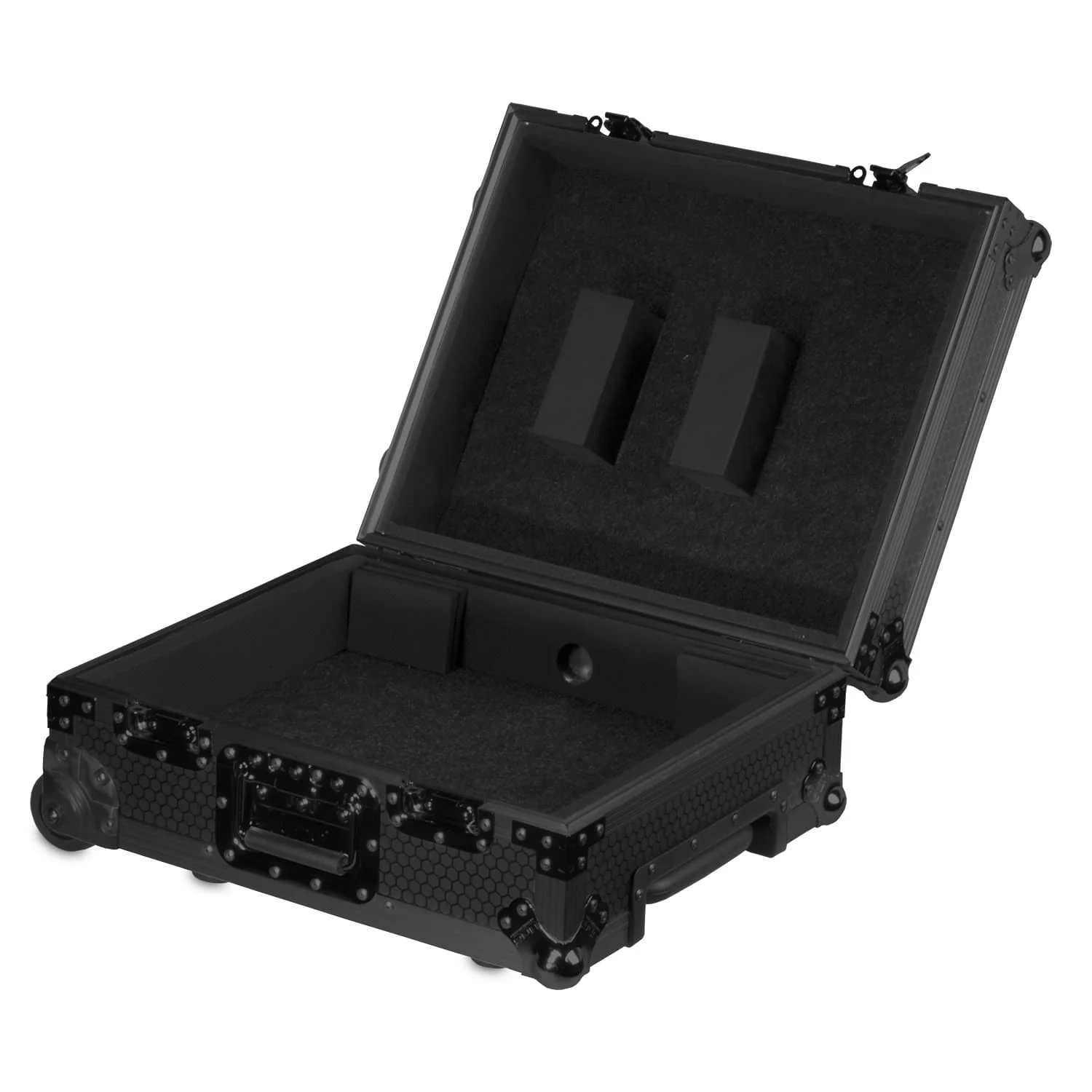 UDG Ultimate Flight Case Multi Format Turntable Black MK2 Plus (Trolley & Wheels) - Image 3