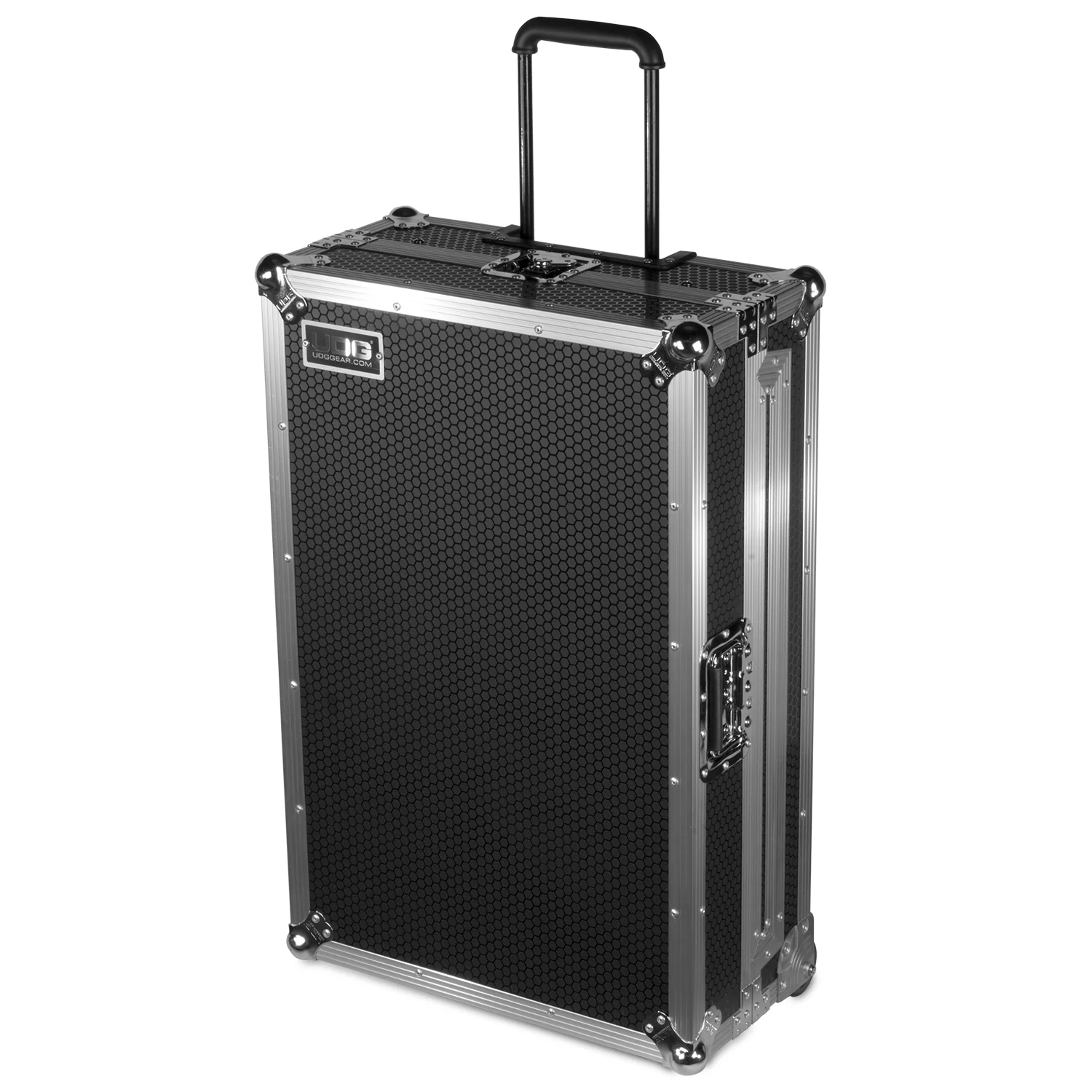 UDG Ultimate Flight Case Multi Format XXL Plus (Laptop Shelf, Trolley & Wheels) - Image 24