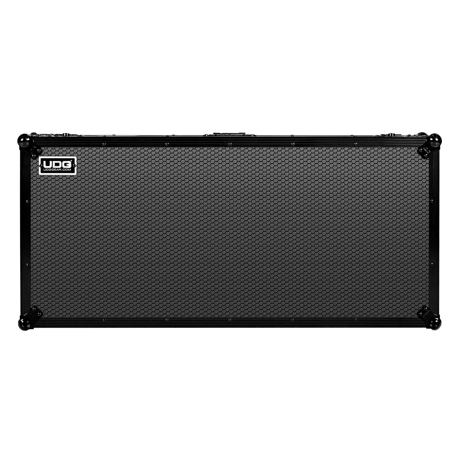 UDG Ultimate Flight Case Set AlphaTheta CDJ-3000X/DJM-A9 Black Plus (Laptop Shelf + Wheels) - Image 4