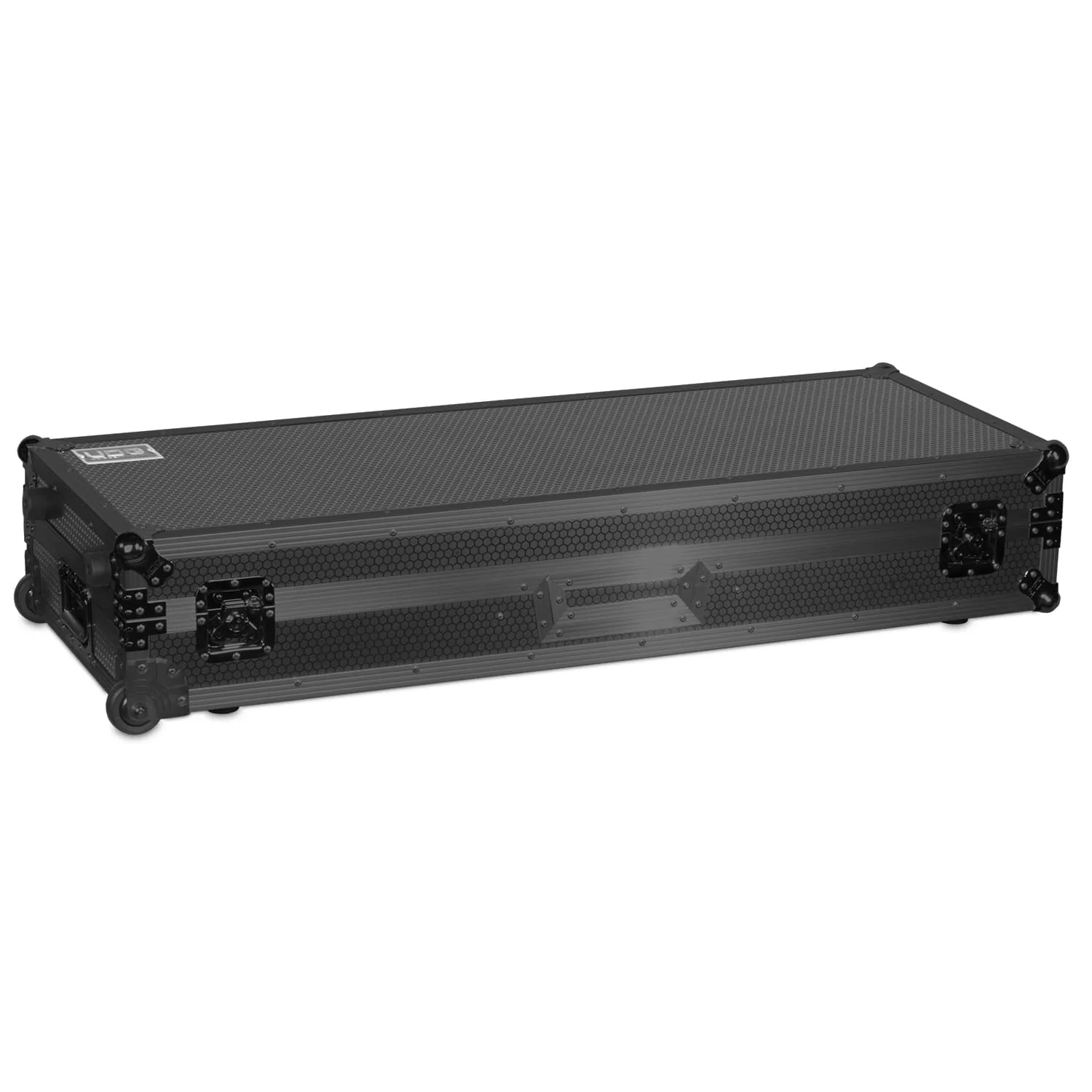 UDG Ultimate Flight Case Set PLX9/SL1200 Black MK2 Plus (Laptop Shelf + Wheels) - Image 4