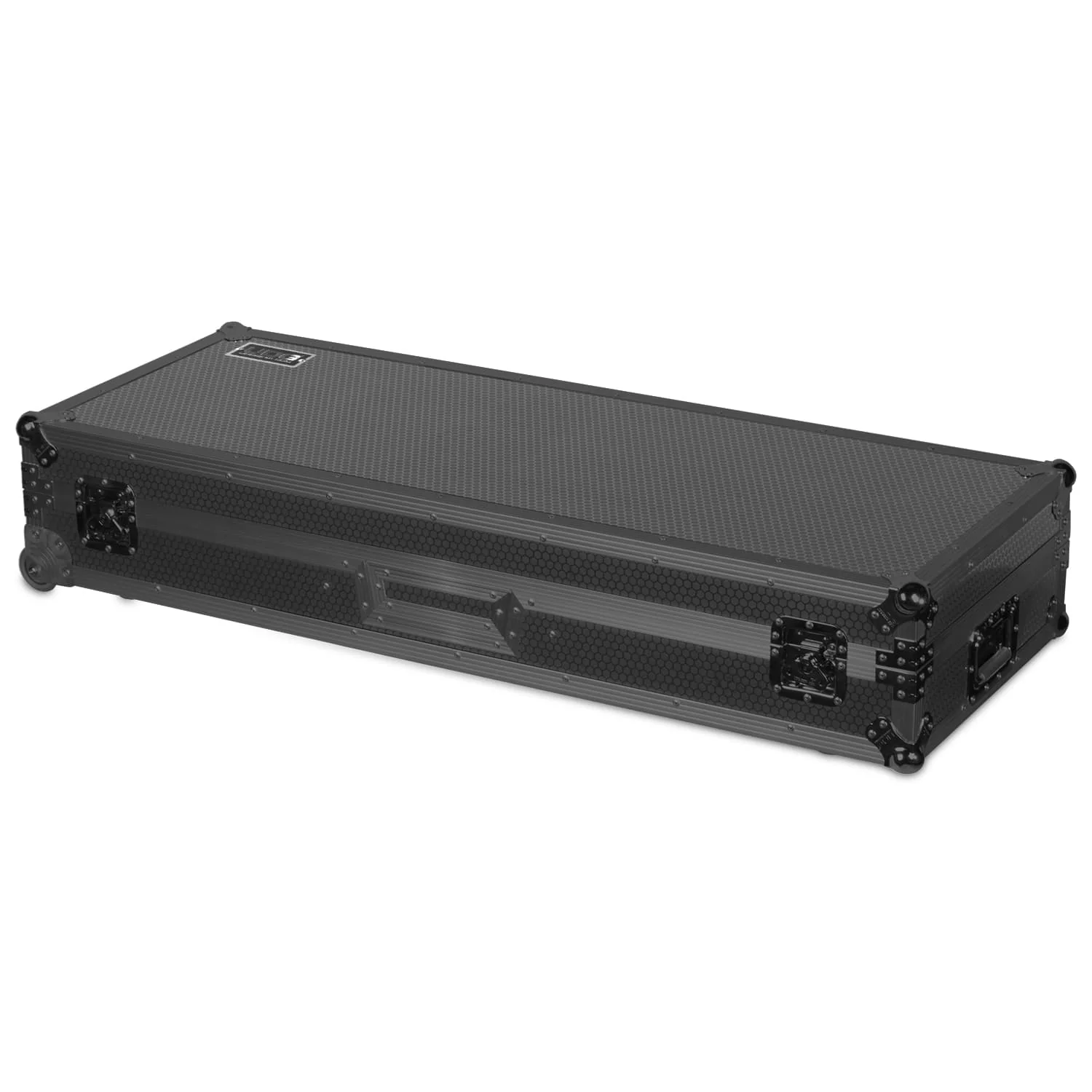 UDG Ultimate Flight Case Set PLX9/SL1200 Black MK2 Plus (Laptop Shelf + Wheels) - Image 6