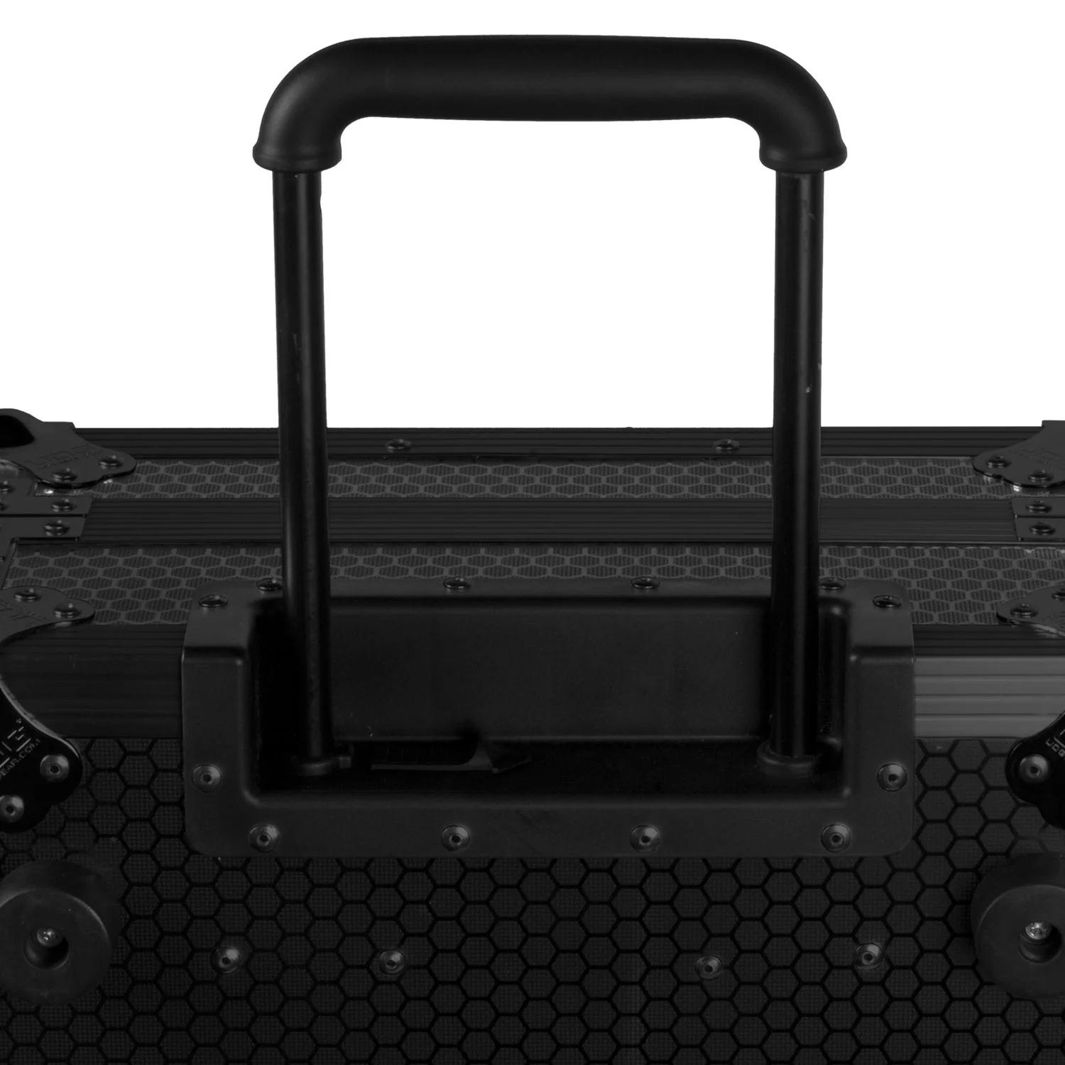 UDG Ultimate Flight Case Single Turntable Battle/ PLX-CRSS12 & 10"/12" Mixer Black Plus (Laptop Shelf, Trolley & Wheels) [Outlet] - Image 16