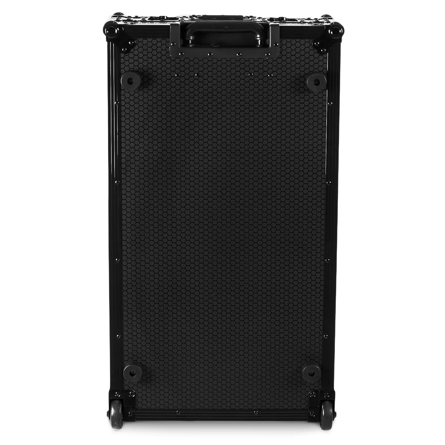 UDG Ultimate Flight Case Single Turntable Battle/ PLX-CRSS12 & 10"/12" Mixer Black Plus (Laptop Shelf, Trolley & Wheels) [Outlet] - Image 8