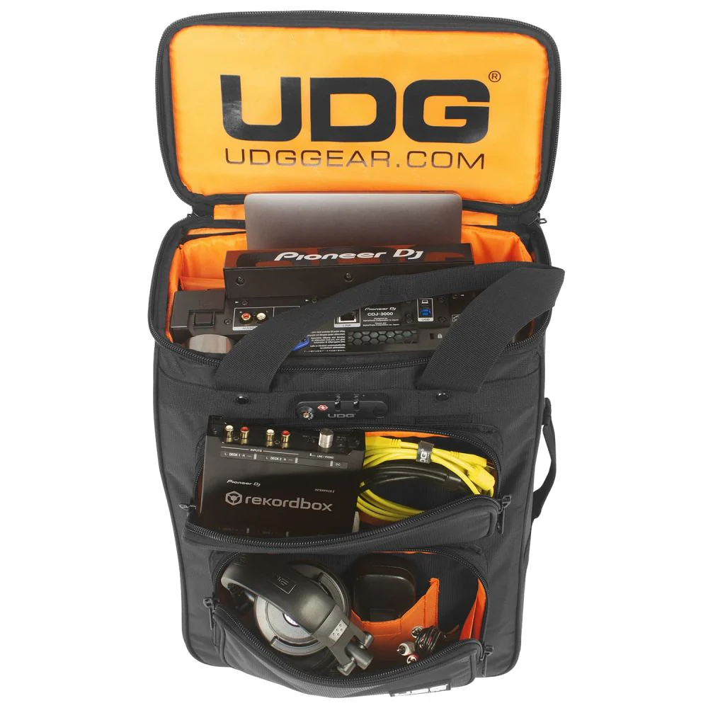 UDG Ultimate Producer Backpack Trolley Black/ Orange - Image 4